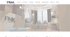 Desktop Screenshot of fmkinsaat.com